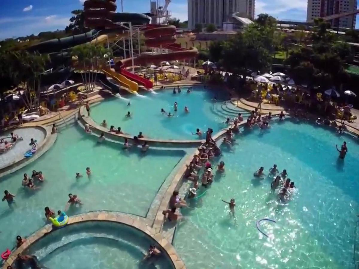Piazza Di Roma Apartamento 915 Com Parque Aquatico Caldas Novas Eksteriør bilde