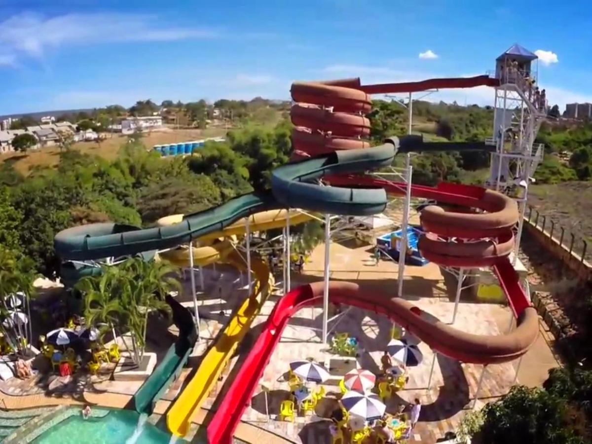 Piazza Di Roma Apartamento 915 Com Parque Aquatico Caldas Novas Eksteriør bilde