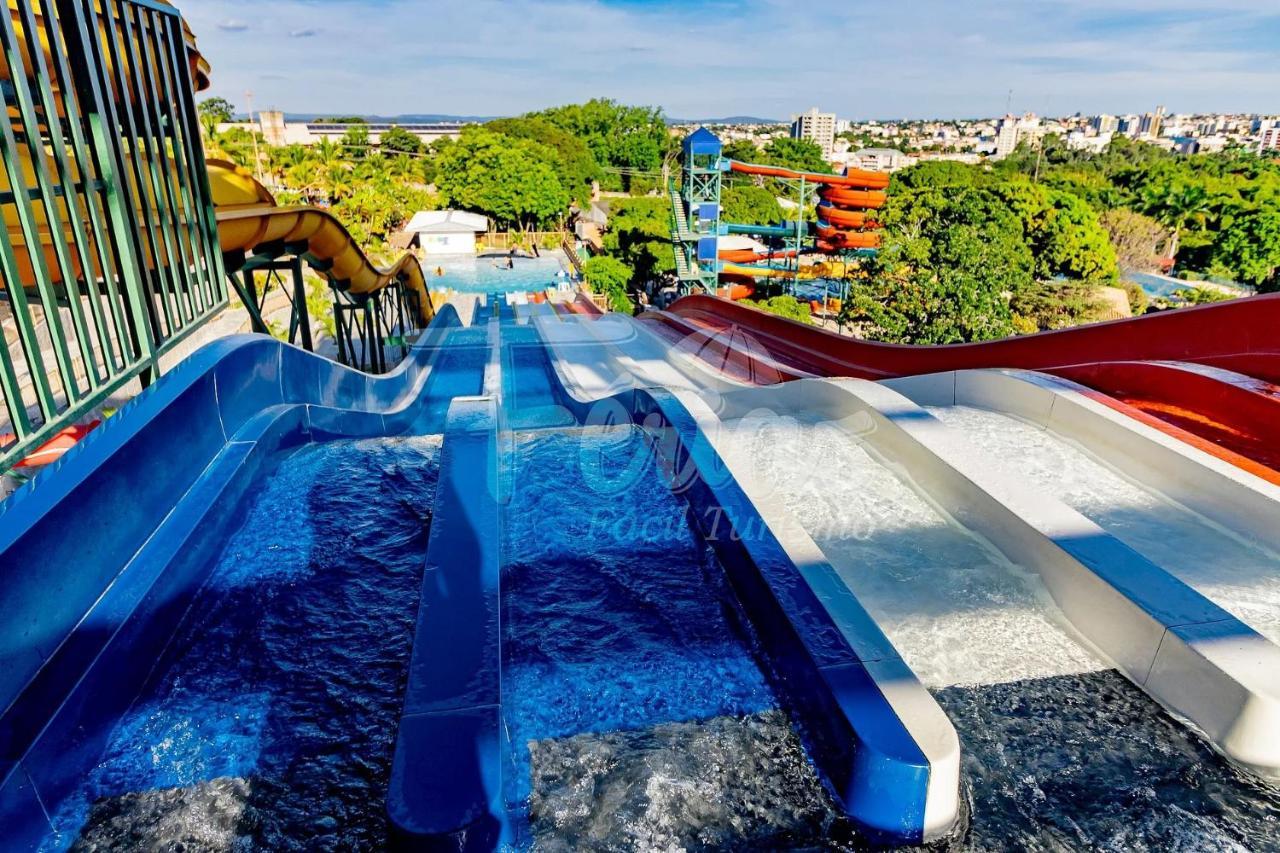 Piazza Di Roma Apartamento 915 Com Parque Aquatico Caldas Novas Eksteriør bilde