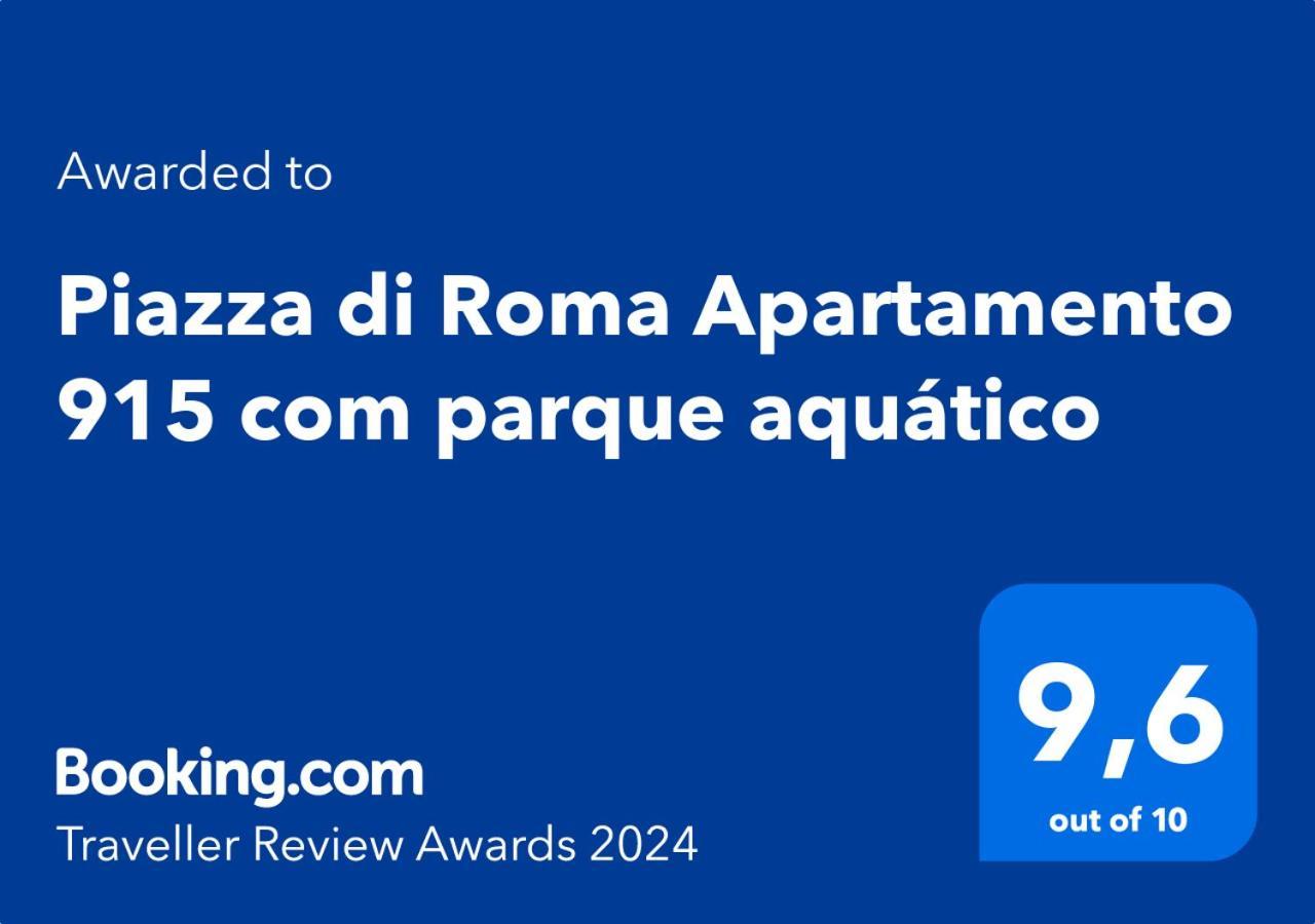 Piazza Di Roma Apartamento 915 Com Parque Aquatico Caldas Novas Eksteriør bilde